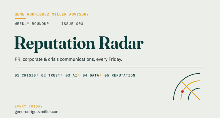 Reputation Radar, Issue 003